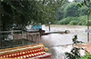 Kumaradhara bathing ghat submerged yet again